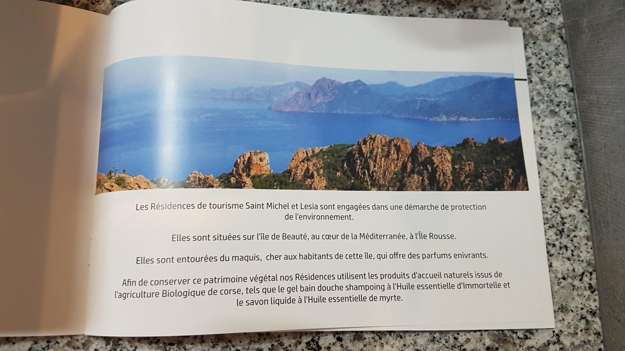 Residence Saint Michel LʼÎle-Rousse エクステリア 写真